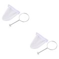 thumbnail image 1 of maskred Stainless Steel Handle Ring Coffee Tea Strainer Filter Cloth Bag Sock M 2Set, 1 of 6
