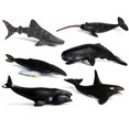 thumbnail image 4 of 6 unids/set juguete marino simulado figuras de animales plástico juguete de baño marino modelos niños juguete educativo, 4 of 7