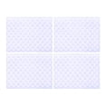 thumbnail image 1 of Set de 4 Individuales Rectangulares Saleen (Púrpura Pastel), 1 of 4