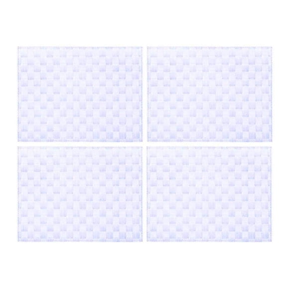 Set de 4 Individuales Rectangulares Saleen (Púrpura Pastel)