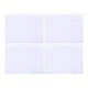 thumbnail image 1 of Set de 4 Individuales Rectangulares Saleen (Púrpura Pastel), 1 of 4