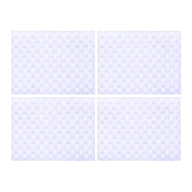 Set de 4 Individuales Rectangulares Saleen (Púrpura Pastel)