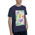 thumbnail image 2 of Bingfone Cute Chameleons Men'S Loose Fit Short-Sleeve Pocket T-Shirt, 2 of 7