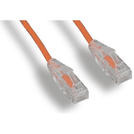 RiteAV - Ultra Slim  Tested Cat6 High Density Network Ethernet Cable - Orange - 20ft (10 Pack) price history on PriceWatchPro
