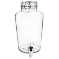 thumbnail image 2 of Dispensador Bebidas Vitrolero para Toda Ocasión, Garrafón Estilo Clásico Mason Jar, Hecho de Vidrio, Capacidad 4 Litros, 2 of 7