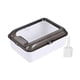 thumbnail image 1 of Caja de arena para gatos, arenero antisalpicaduras, bandeja de arena abierta para mascotas Blanco M, 1 of 9