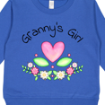 thumbnail image 3 of Inktastic Granny's Girl Heart Flowers Toddler Sweatshirt, 3 of 4