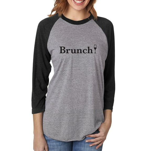 Brunch Unisex 3/4 Sleeve Baseball Raglan Tee
