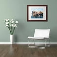 thumbnail image 3 of Trademark Fine Art "Brooklyn Bridge Park and Financial District - I" Canvas Art by David Ayash, White Matte, Wood Frame, 3 of 4