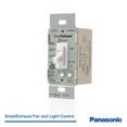 thumbnail image 2 of Panasonic Fv-Wcpt1 Whisper Control Single Function Fan And Light Switch - White, 2 of 3