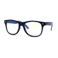thumbnail image 1 of Boys Plastic Horn Rim Blue Light Blocking Computer Glasses Blue, 1 of 3