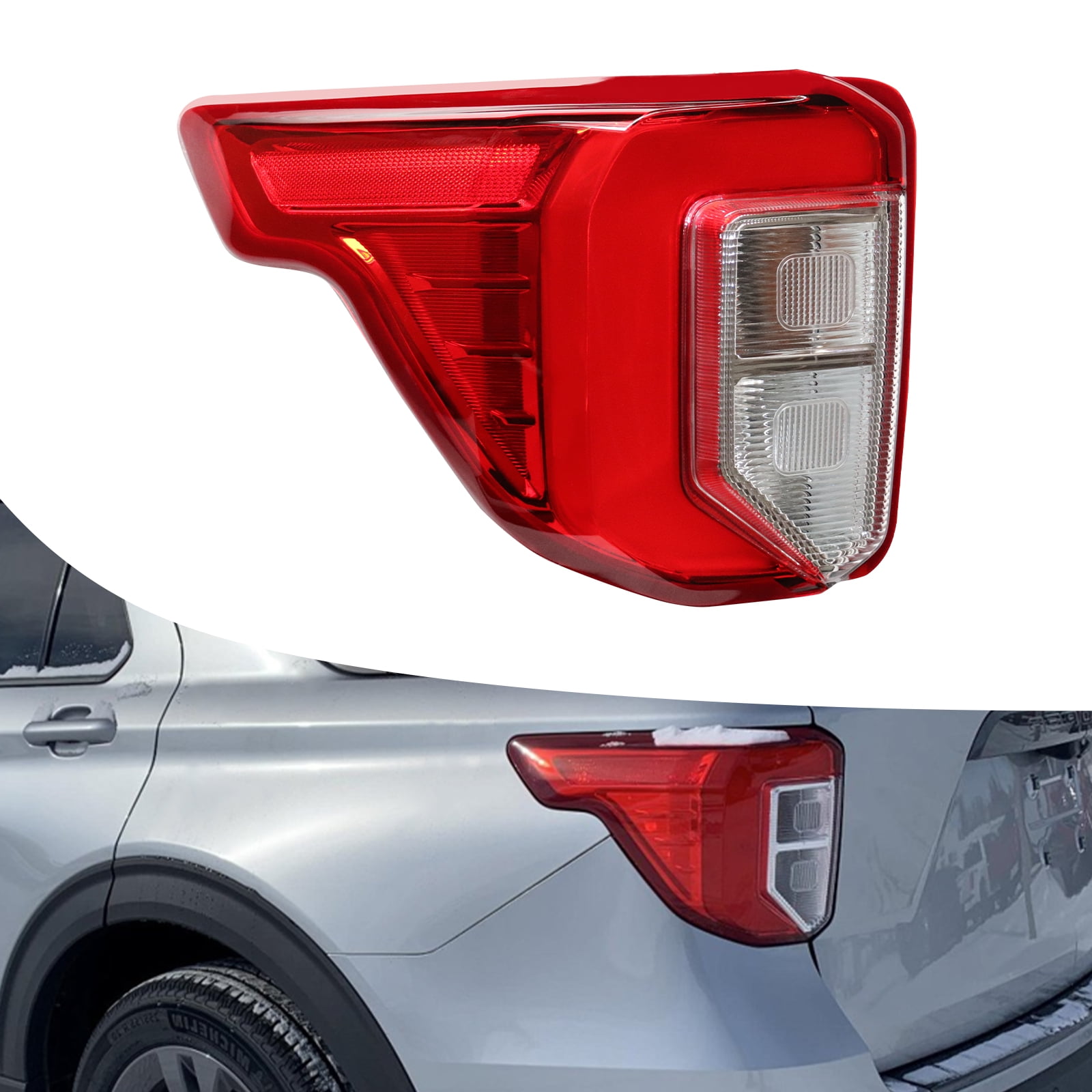 Driver Left Tail Light Lamp Assembly Direct Replacement For 2020 2021 2022 Ford Explorer LB5Z13405F