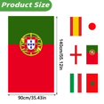 thumbnail image 5 of Lightweight Breathable National Shoulder Flag Cape for Men Women Fan Wear, 5 of 6