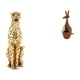 thumbnail image 1 of Escultura De Guepardo Dorado, Figura Decorativa Para Centro De Mesa, Adorno Para Oficina, Hogar, Dormitorio, Estantería, Recuerdo De Fiesta, 1 of 6