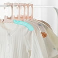 thumbnail image 4 of YAOMOBB Shirt Hanging Racks 10Pcs Baby Clothes Hangers Stackable Good Load bearing Non Slip High Toughness Smooth Surface Space saving, 4 of 5