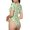 Green Avocado2, variant on Picia Green Blue Avocado Womens One Piece Swimsuits Modest Tummy Control Bathing Suits Lace Up Slimming Swim Suit-X-Large