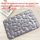 thumbnail image 2 of Color Sólido Cuarto de baño Puerta Absorbente No resbalón Alfombra Grande Decoración Niño Sala de estar Almohadillas Soft Almohadillas Accesorios Gris, 50x80cm Methold HA009646-10, 2 of 6