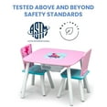 Disney Frozen II Table and Chair Set with Storage by Delta Children