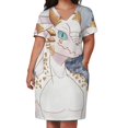 thumbnail image 2 of Stryx the kobold Loose Pocket Dress elegant dress dresses for prom cocktail dresses, 2 of 6