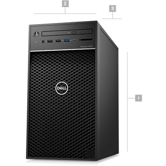 Dell Precision 3000 3630 Workstation, Intel Core i5 Hexa-core (6