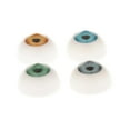 thumbnail image 3 of 8pc Half  Eyes Eyeballs DIY Halloween Prop Horror Doll Bear Animals Making 20mm, 3 of 7