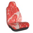 thumbnail image 1 of Balery Beef Steaks Funda de Asiento para Auto con Diseño - Cubierta Frontal Suave y Transpirable con Protector Antideslizante- 1 Unidad, 1 of 5