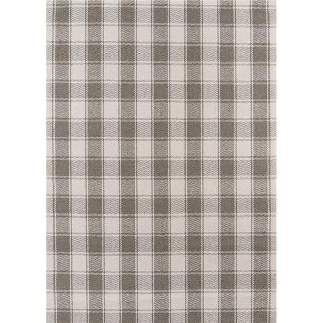 Erin Gates MARLBMLB-1GRY2030 Hand Woven Marlborough Rectangle Area Rug, Grey - 2 x 3 ft.