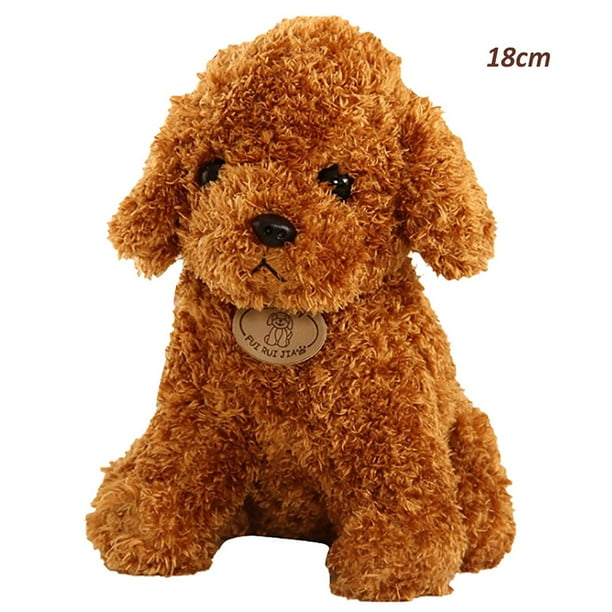 Plush Stuffed Animal Puppy Dog - Emotional Support, Toy - Golden Brown ...