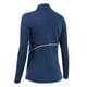 thumbnail image 1 of Jumpingount Ropa deportiva para mujer, sudadera de manga larga para Yoga, ropa con forma para trotar, conjunto de gimnasio elástico elástico fino térmico conjuntos de ropa Azul marino L Jumpingount AP013544-18, 1 of 1