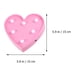 thumbnail image 4 of 2 luces LED de noche con forma de corazón, decorativas y creativas, para San Valentín, fiestas infantiles, talla S, sin pilas (rosa y rojo)., 4 of 6