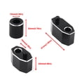 thumbnail image 3 of Fittings Driver FloorBoard Extension Kit 0.98in Replacement for Road King Touring Models 2009-2022, 3 of 7
