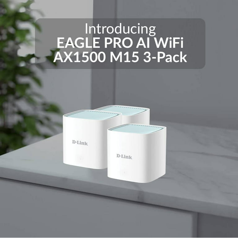D-Link EAGLE PRO AI Mesh WiFi 6 Router System (2-Pack) - Multi-Pack fo –  D-Link Systems, Inc