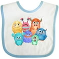 thumbnail image 3 of Inktastic Halloween Monsters Boys or Girls Baby Bib, 3 of 4