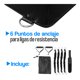 thumbnail image 4 of Cojin para ejercicio de gluteo con accesorios Tayga color negro., 4 of 6