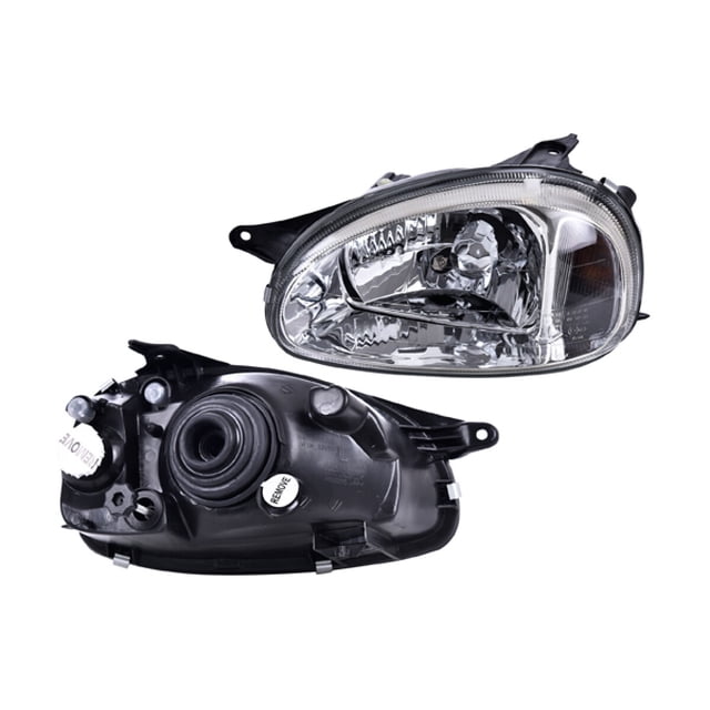 Faro Chevy 2001 A 2003 Chevrolet Izq Liso C/Ajuste DEPO .