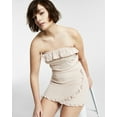 thumbnail image 3 of Bar III Women's Terry Ruffled Tube Top Naturally Nude (S, Naturally Nude), 3 of 3