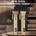 thumbnail image 1 of All-metal body hair clipper men's home self-help hair clipper hair salon high-power electric hair clipper USB model, 1 of 4