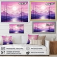 thumbnail image 4 of Designart "Frequency In Minimalism Forests IV" Minimalism Floater Framed Wall Art Living Room, 4 of 5