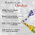 thumbnail image 2 of Pulsera 7 Potencias Orishas Santeria 6 Hilos Cristal Cortado, 2 of 6