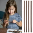thumbnail image 4 of Minkissy 24 Pcs Wood Dowels Round Wood Dowel Rods For Wedding Decoration Rods In Brown, 4 of 6