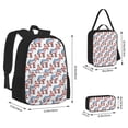 thumbnail image 2 of Disketp Donkey Mochila Estampada de Gran Capacidad con Lonchera y Estuche, Set de 3 Piezas para Estudiantes, 2 of 7