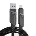 thumbnail image 5 of TQEHS Cable de datos cuatro en uno para carga ultrarrápida PD dual tipo C J1V1 J2D3 ~п C3W1, 5 of 5