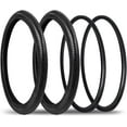 2Pack 26" Mountain Bike Tires 26 x2.125/50559 Plus 2Pack Bike Tubes