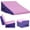 Pink, variant on YRLLENSDAN 34"x24" Gymnastics Mat Tumbling Mat Incline Mat Folding Gymnastic Tumbling Mat Indoor/Outdoor Exercise Mat Home Gym Yoga Mat with Handle,Blue