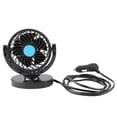 thumbnail image 2 of Ventilador de aire portátil para coche de 12 V, silencioso, 2 of 9