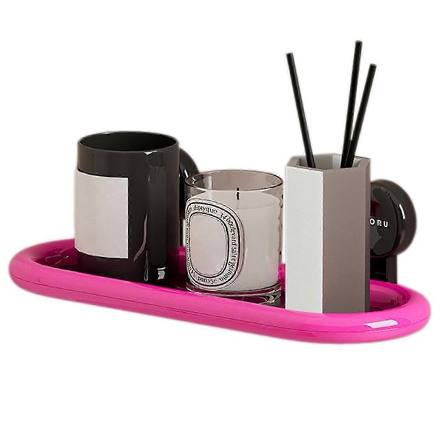 Multi-Purpose Triangle Corner Shelf - Easy Mount, No Drilling, Space-Saving Storage for Toiletries, Kitchen Tools, and Stationery