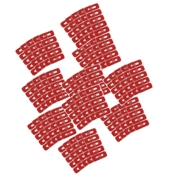 50 Unids Desechable Rojo Peel Off Tape Nail Art A Prueba De Derrames Piel Barrera Protector De Polaco Protector 50pcs Sunnimix etiqueta adhesiva a prueba de derrames