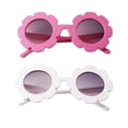 thumbnail image 2 of 2 gafas de sol redondas UV400 para bebés y niños pequeños, regalo Rosa + blanco, 2 of 6