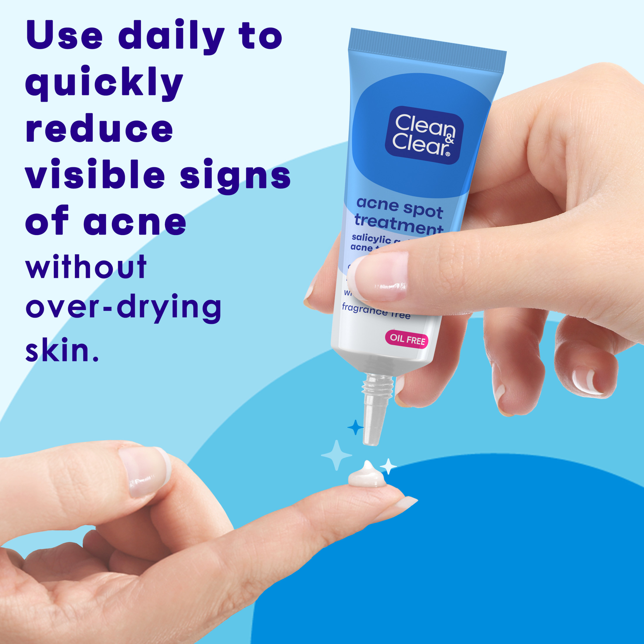 Clean & Clear Advantage Acne Spot Treatment with 2% Salicylic Acid, 0.75 fl oz - image 2 of 9