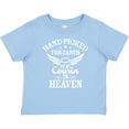 thumbnail image 3 of Inktastic Handpicked for Earth by My Cousin in Heaven with Angel Wings Boys or Girls Baby T-Shirt, 3 of 5